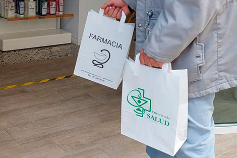 Bolsa para Farmacia Blanca