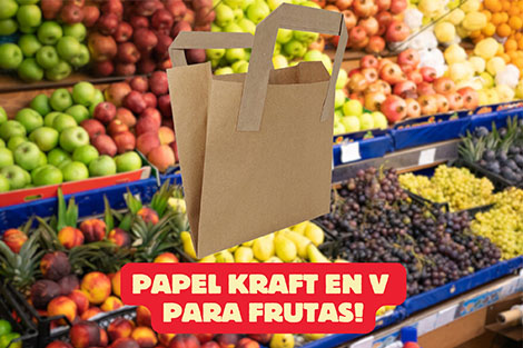 Bolsas de Papel en V para Frutas