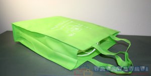 bolsas de tela verdes