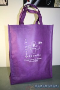 bolsas de tela plegables