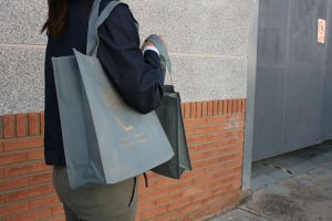 Bolsas de Tela TST Impresas Gris