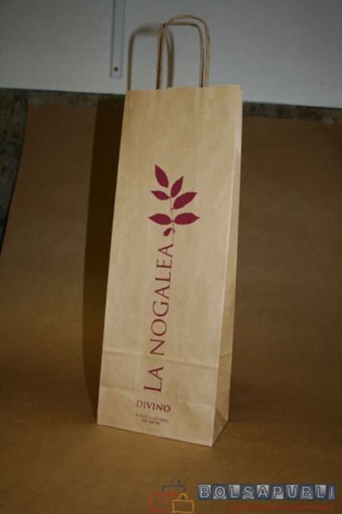 Bolsas para botellas impresas